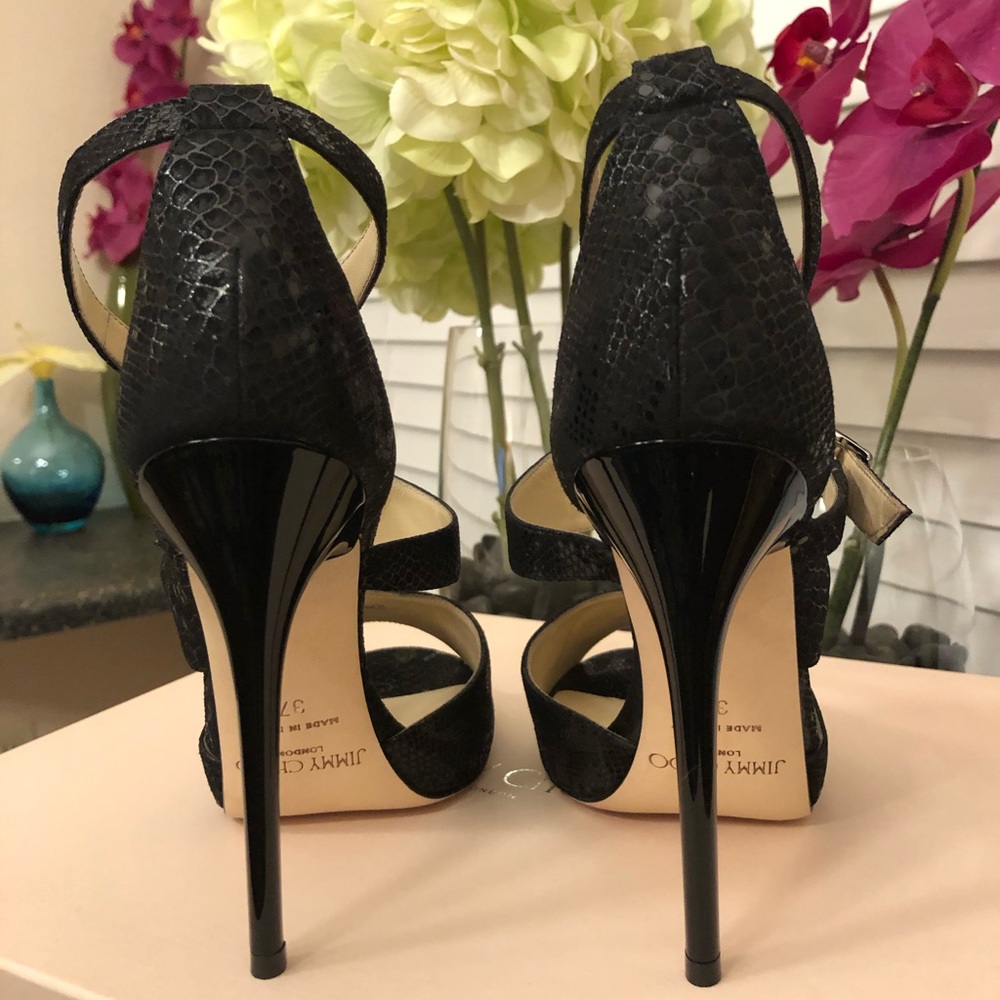 Jimmy Choo Virtue Sandal, size 37 - Picture 3 of 4